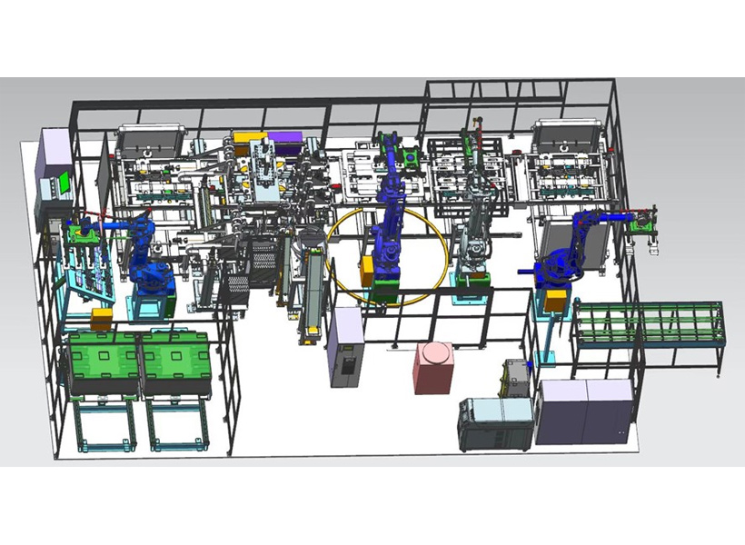 Cooling Plate Assembly Line